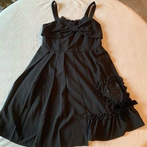Snbl magic cat black dress